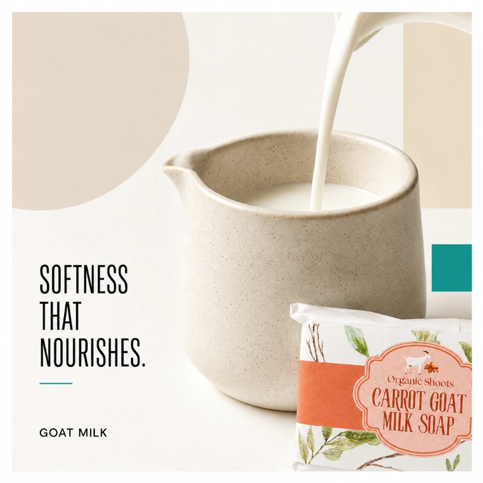 Carrot Goat Milk Soap Handcrafted 2.webp