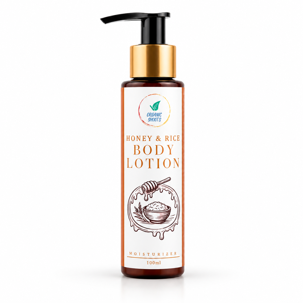 Honey & Rice Body Lotion - Best for Strawberry Skin
