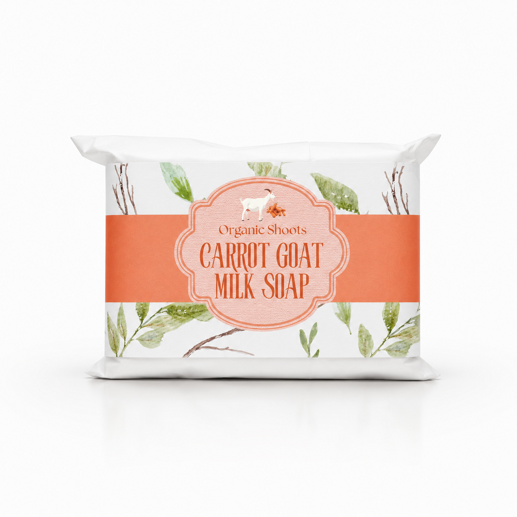 Carrot Goat Milk Soap for Soft Skin