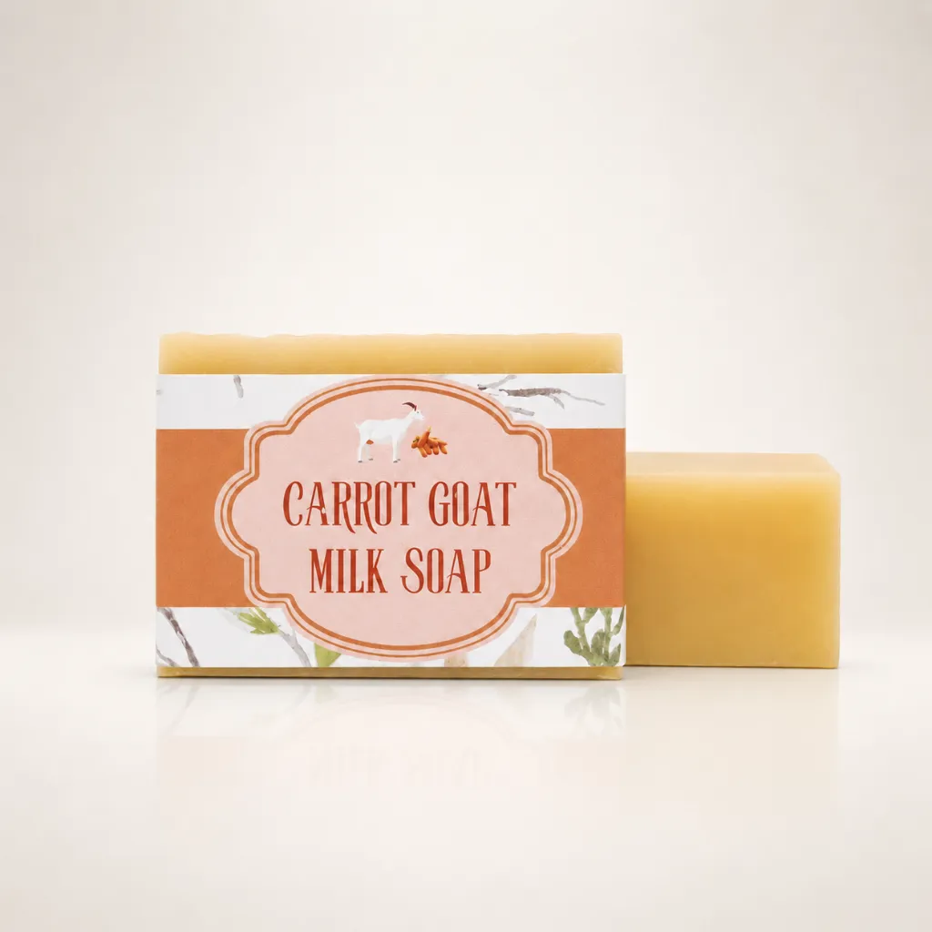 Carrot Goatmilk Soap